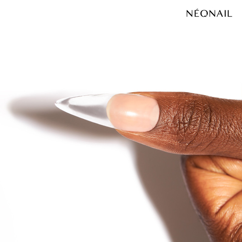 Tips Elastici per Allungamento Unghie Invisible Flexi Tips 03 Clear Stiletto